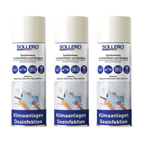 Sollero 500ml klimaanlagen - 3x,